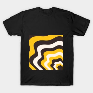 Waves Pattern T-Shirt